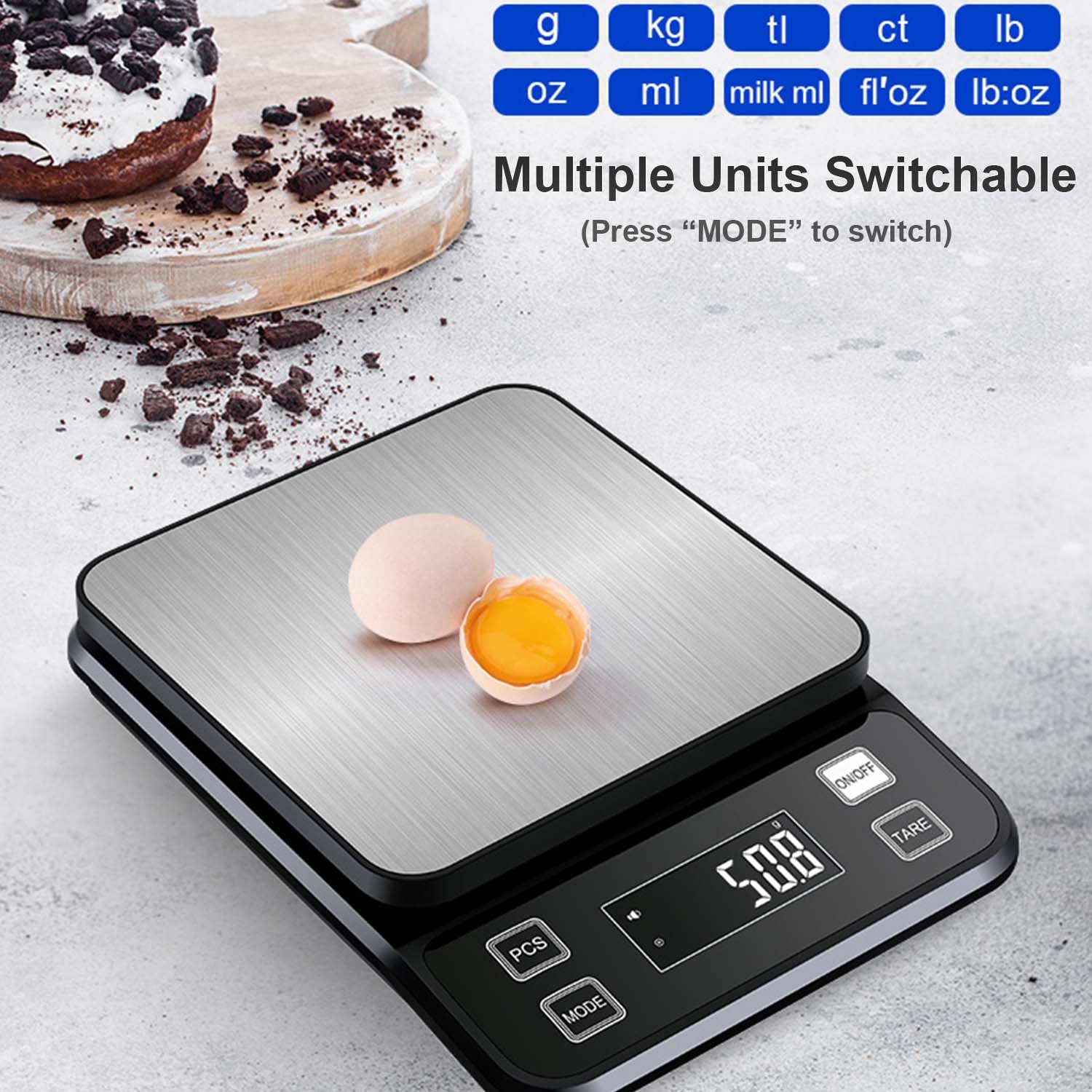 Kitchen Scale Precise - 2026년 신형 방수 디지털 주방 저울,