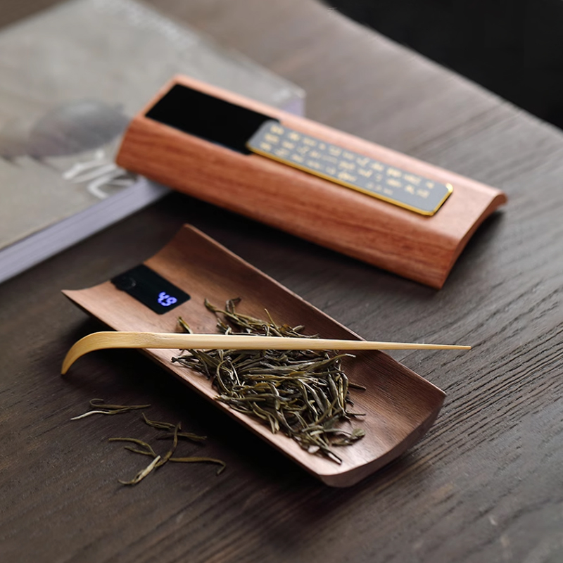 Kitchen Scale Precise - 우량 원목 전자 티 스케일 -