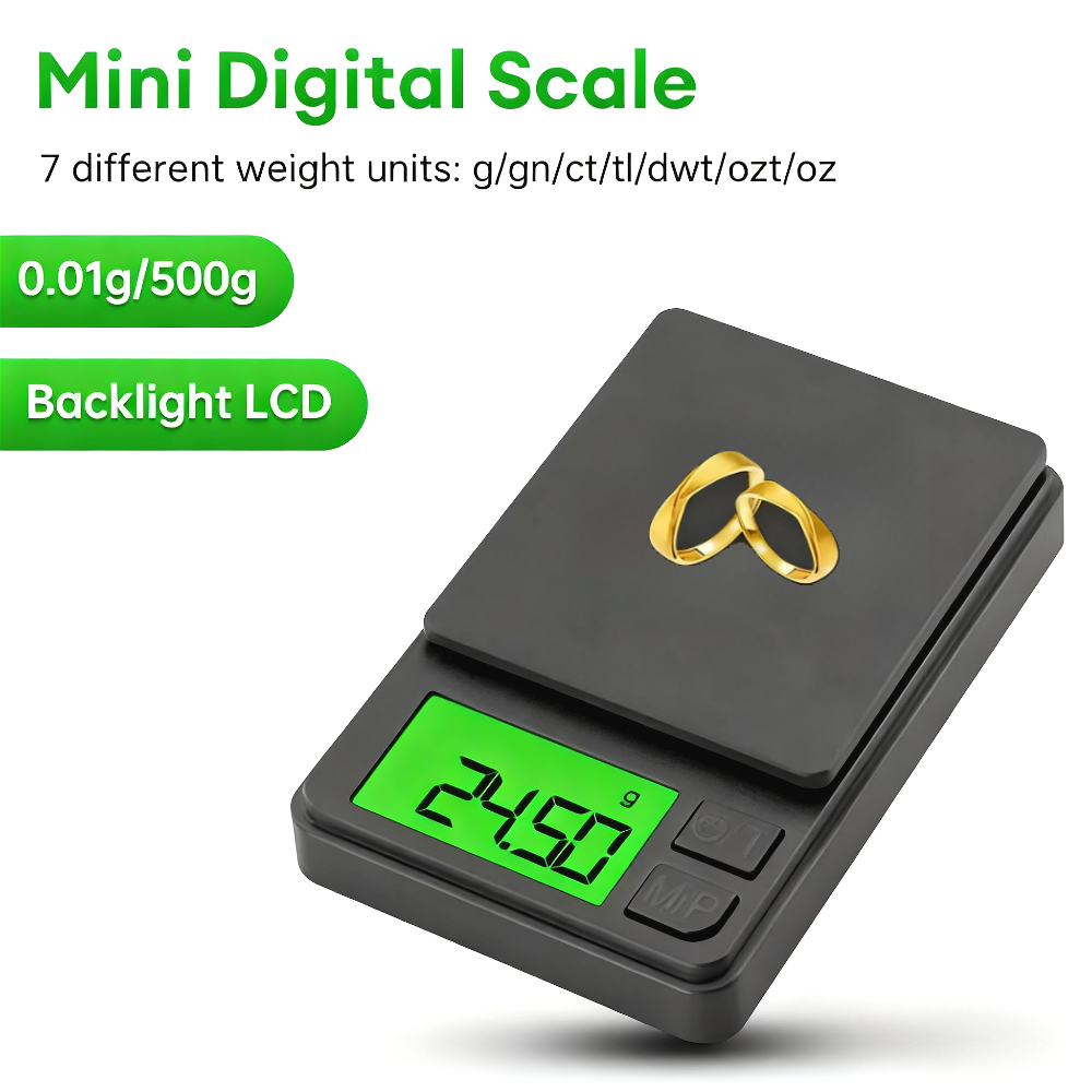 Kitchen Scale Precise - 200/500/1000g 0.01g 미니 디지털 저울 고정밀