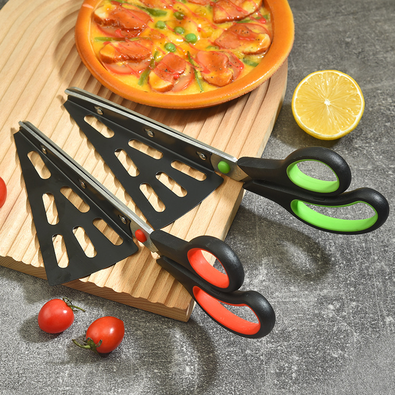 Kitchen Shears In Baking - 스테인리스 스틸 탈착식 피자 가위, 창의적인