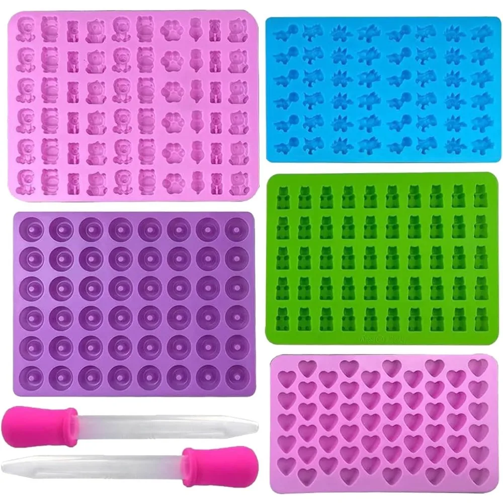 Kitchen Baking Kit - 2 Dropper 세트와 5Pcs 캔디 실리콘