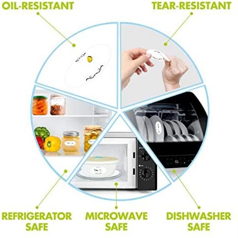 150-300pcs 음식 마킹 날짜 방수 스티커 라벨  - Kitchen.Baking Labels 리뷰 및 가격