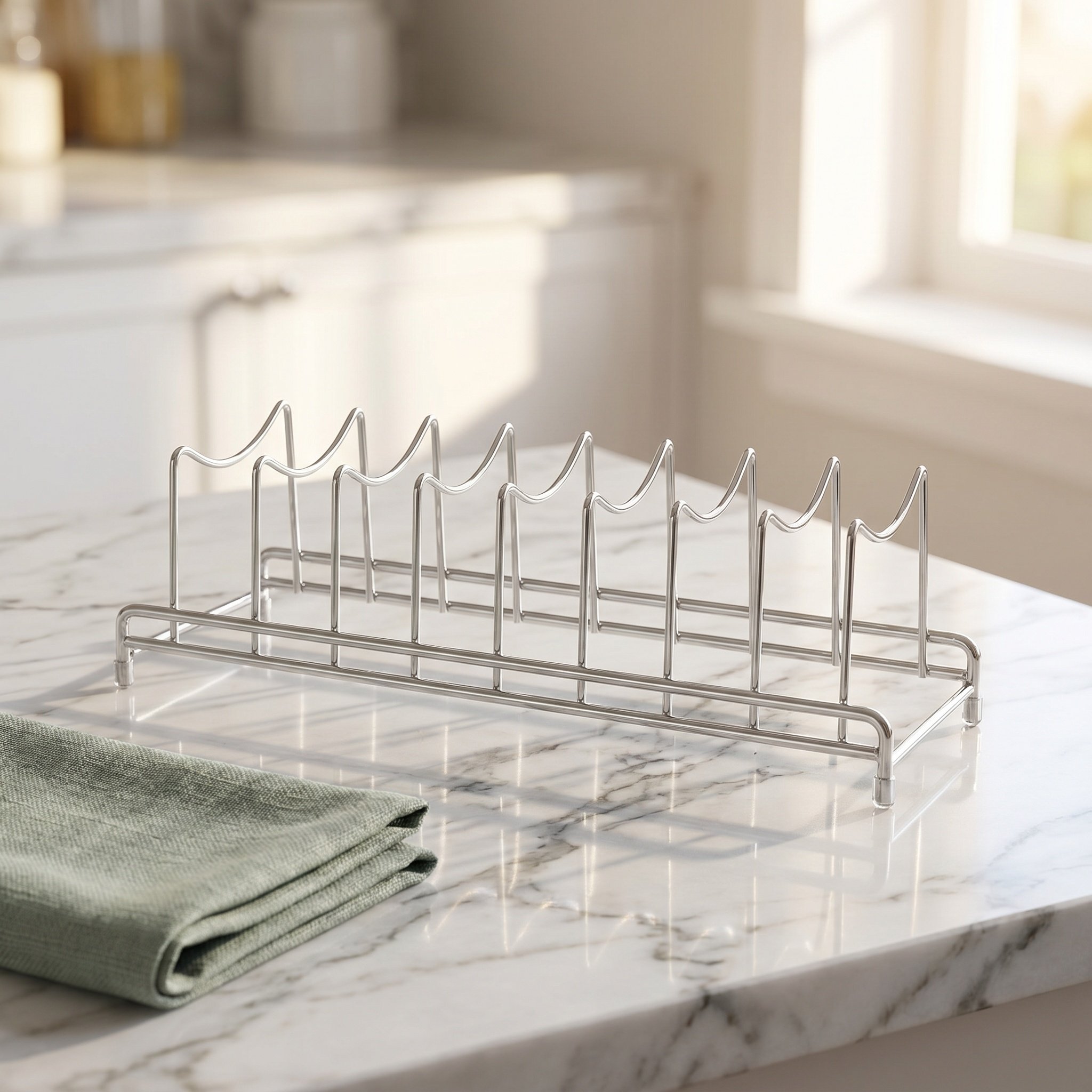 스테인리스 스틸 9단 주방 냄비 뚜껑 정리대 캐비닛 홀 - Kitchen For Baking 리뷰 및 가격