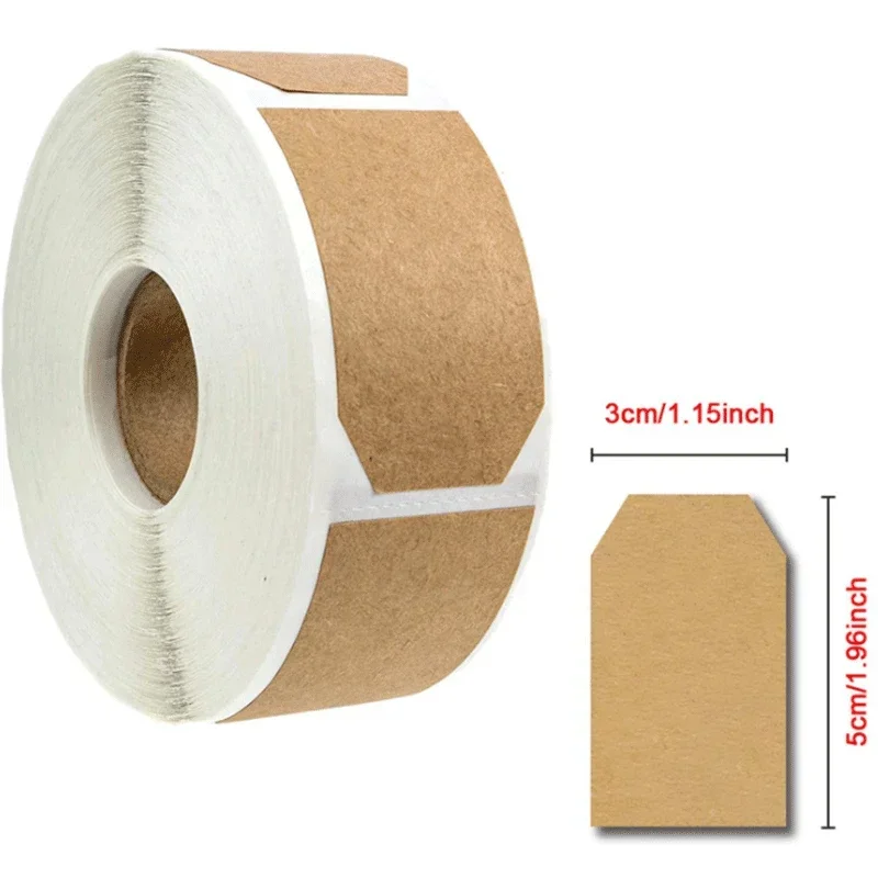 300Pcs 크래프트 스티커 필기 편의 스티커 주방 항 - Kitchen.Baking Labels 리뷰 및 가격