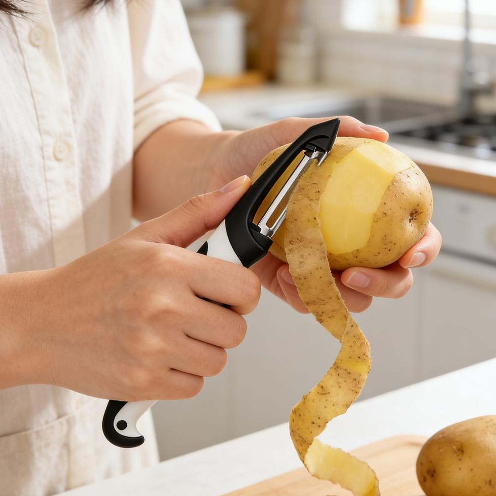 야채 슬라이서 스테인레스 스틸 필러 나이프 커터 당근  - Kitchen Jobs 리뷰 및 가격