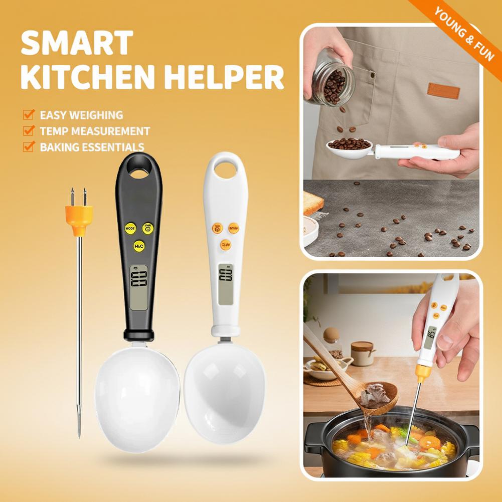 디지털 주방 저울 스푼, LCD 디스플레이가 있는 고정 - Kitchen Scale Precise 리뷰 및 가격