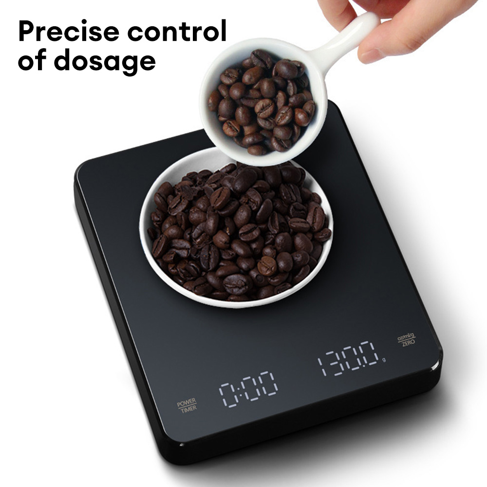 타이머 LED 스크린이 있는 디지털 커피 스케일 에스프 - Kitchen Scale Precise 리뷰 및 가격