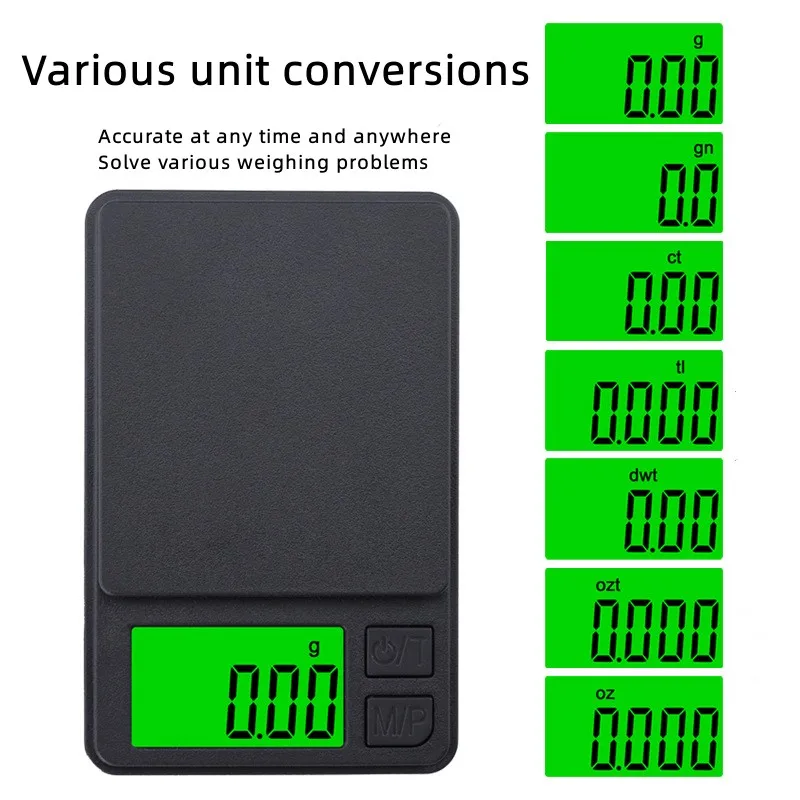 200/500/1000g 0.01g 미니 디지털 저울  - Kitchen Scale Precise 리뷰 및 가격