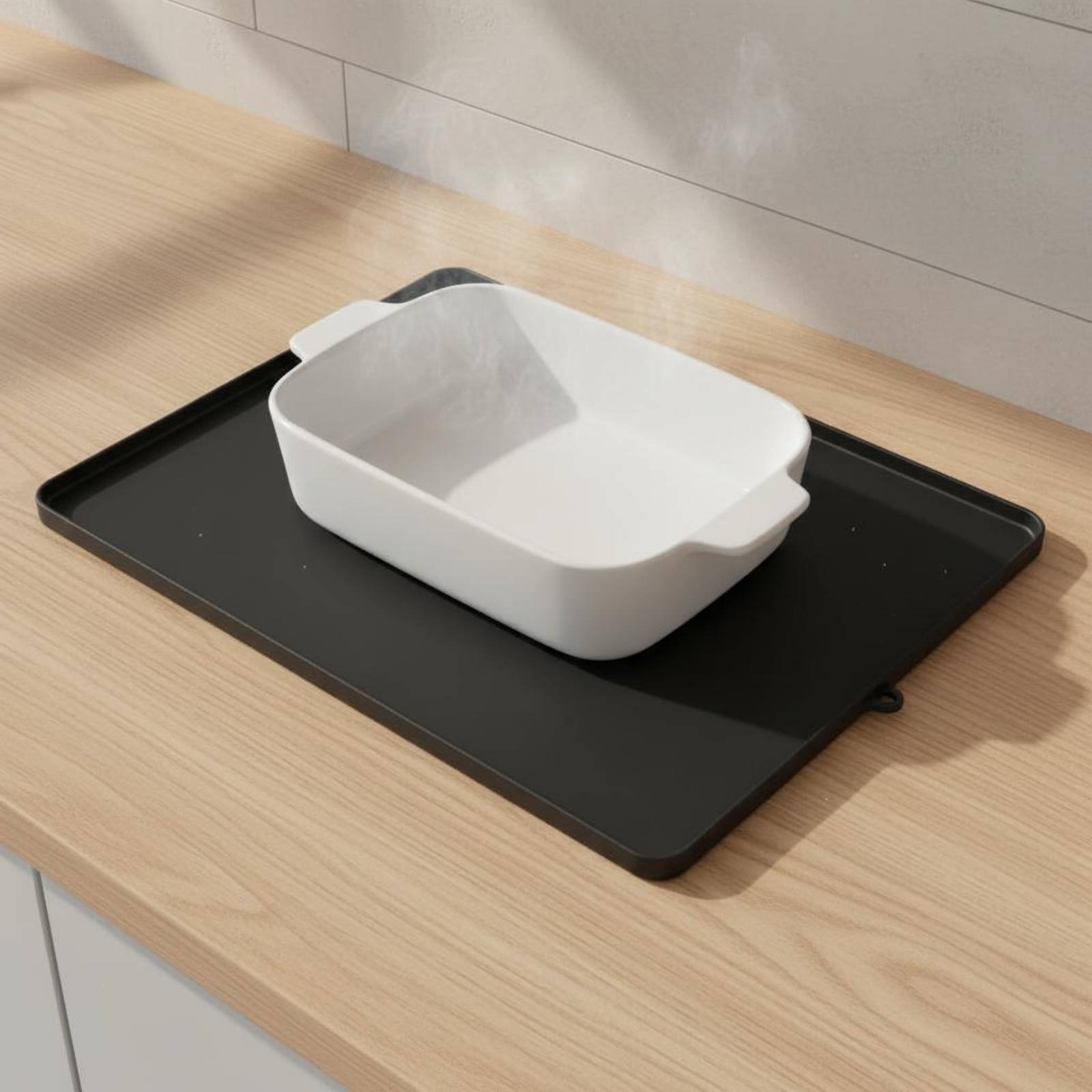 실리콘 전자레인지 상단 매트, 유연한 전자레인지 상단  - Kitchen Baking Tray 리뷰 및 가격